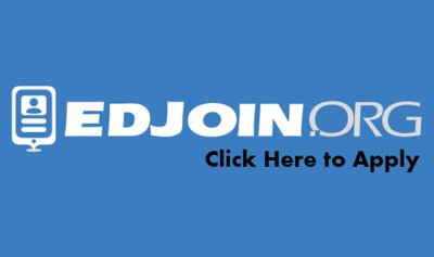 blue EdJoin logo for IUSD employment