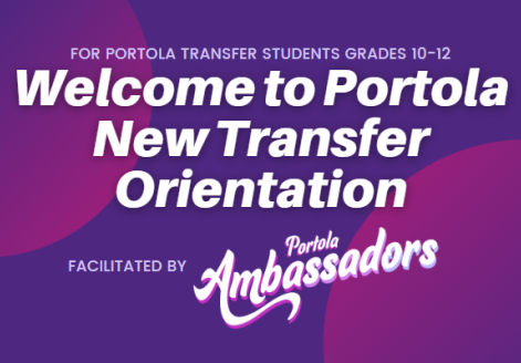 New Transfer Orientation