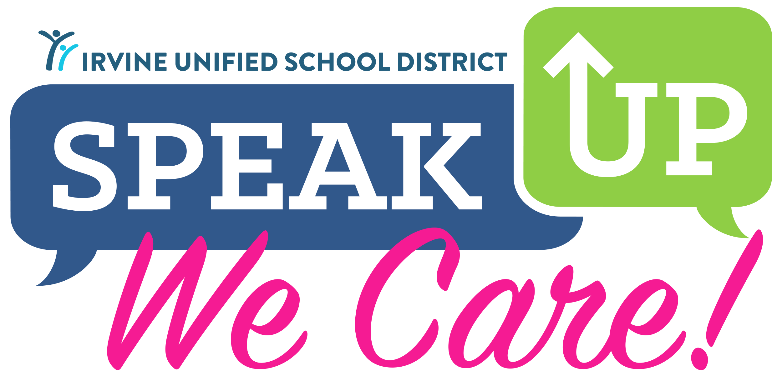 speak up we care logo