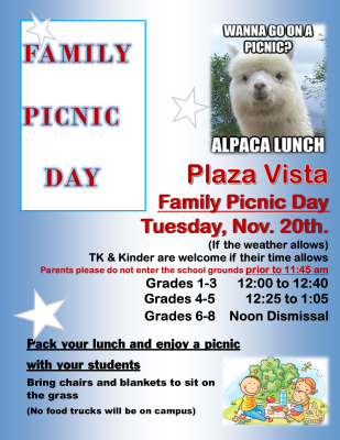 FAMILY PICNIC DAY