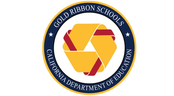 Gold Ribbon schools  logo