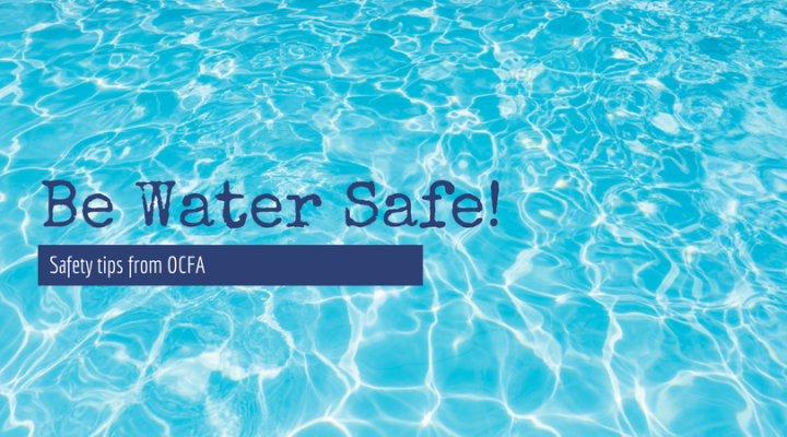 IUSD Be Water Safe Tips Graphic