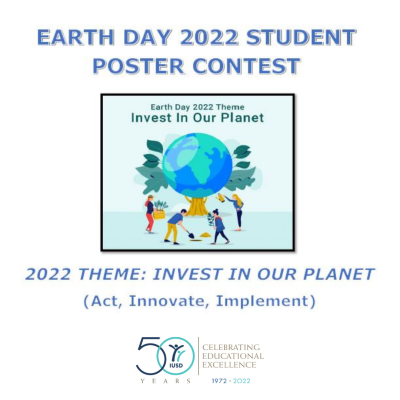 IUSD Student Earth Day Poster Contest 