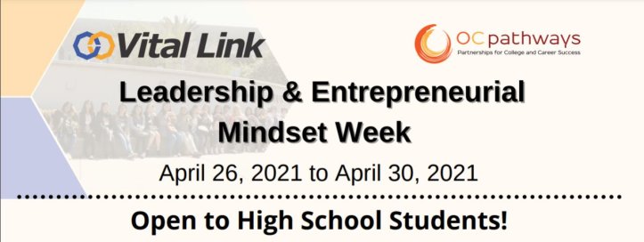 Leadership and Entrepreneurial Mindset Week