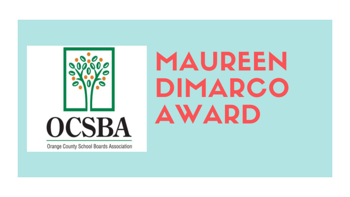 OCSBA Maureen DiMarco Award