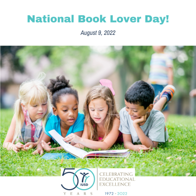 IUSD celebrates National Book Lover Day