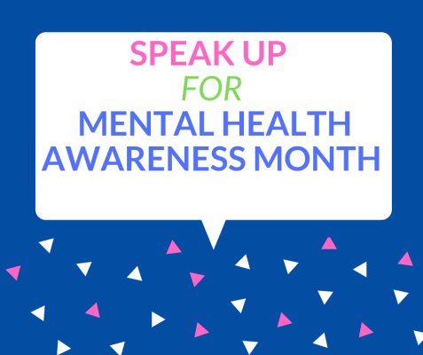 IUSD Supports Mental Health Awareness Month Graphic