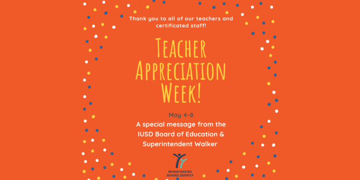 IUSD Teacher Appreciation Week