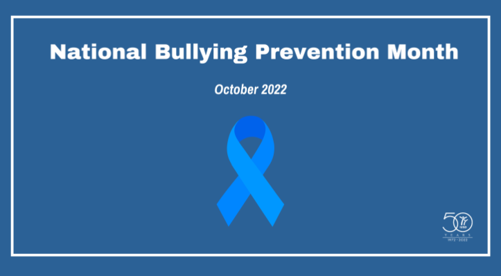 blue ribbon for bullying prevention