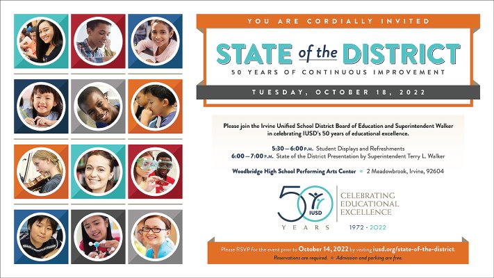 State of the District Invite Graphic