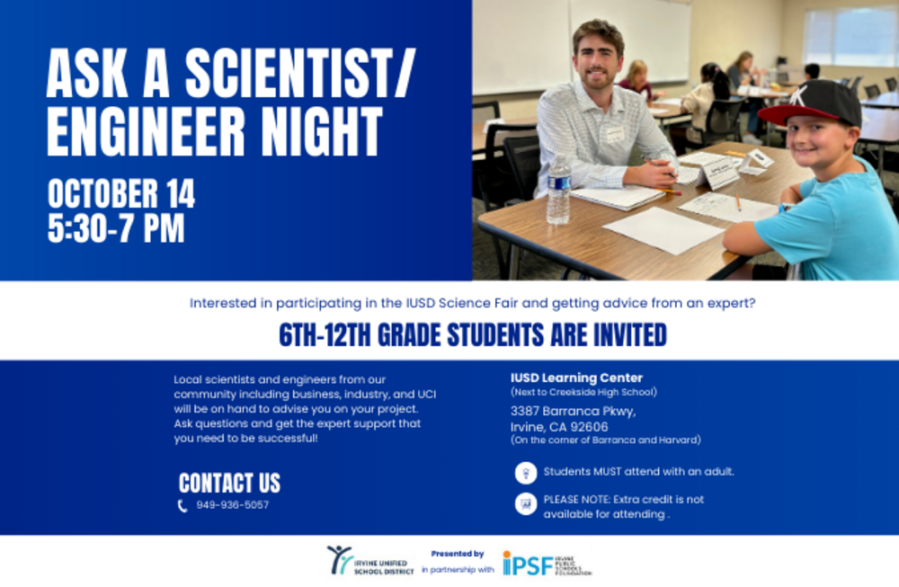 Ask a Scientist Night Information