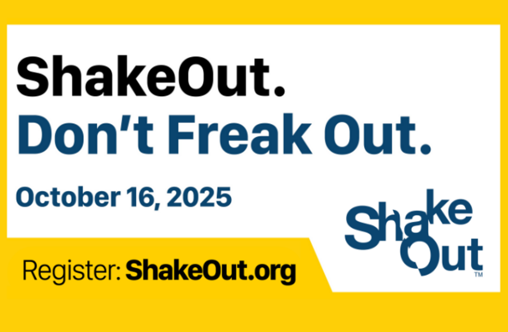 Great Shakeout Registration Details