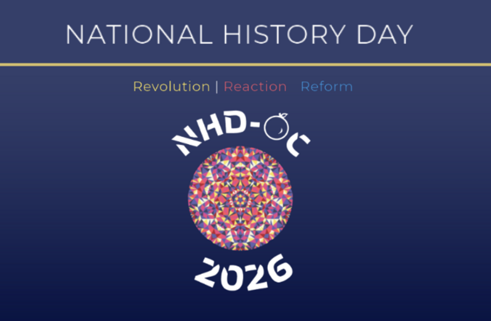 National History Day 2026 logo with text 'Revolution | Reaction | Reform'.
