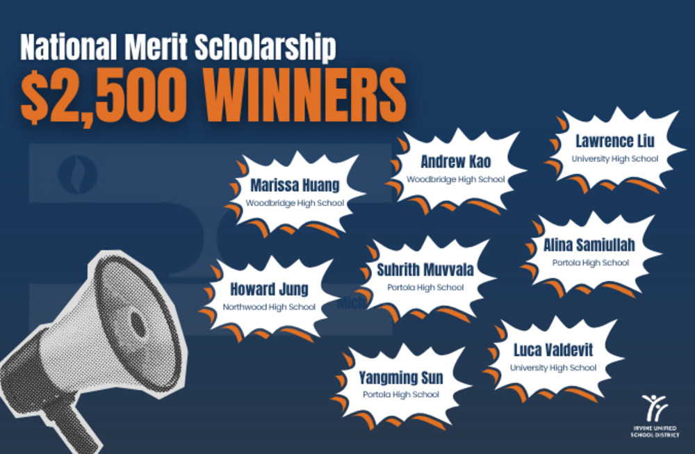 Names of $2,500 National Merit Scholars
