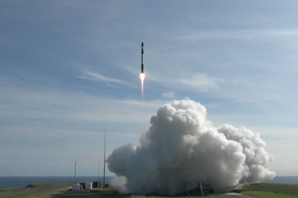 Image of CubeSat rocket launch