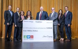 Irvine Company Presents IUSD with $4 Million Check