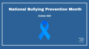 blue ribbon for bullying prevention