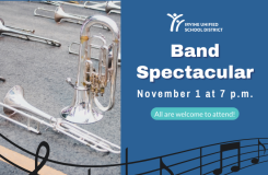 Band Spectacular on November 1 at 7 p.m.