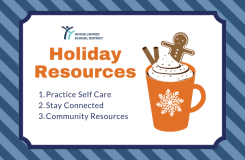 Holiday Resources: Self Care, Connectedness, Community Resources