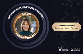  Katherine Findlay IUSD’s Katherine Findlay Named a GRAMMY Music Educator Semifinalist