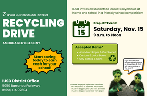 Recycling event information