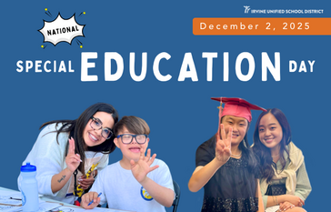 A group of people celebrate National Special Education Day with smiles and gestures.