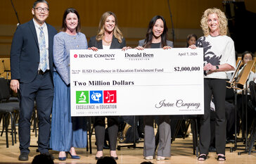 IUSD Accepts $2 Million Grant from Irvine Company