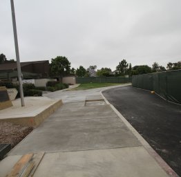 Front of School Sidewalk