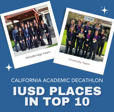 California Academic Decathlon IUSD Placements