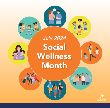 Social Wellness Month, Examples using graphics