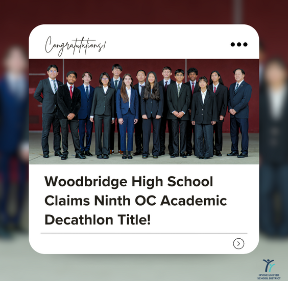 WHS Academic Decathlon Team Photo