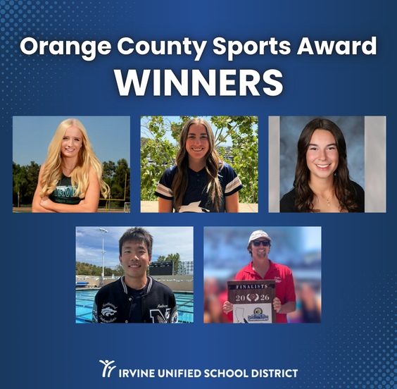 Orange County athlete awardee headshots