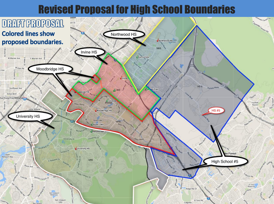 Revised high school boundary proposal from May 27
