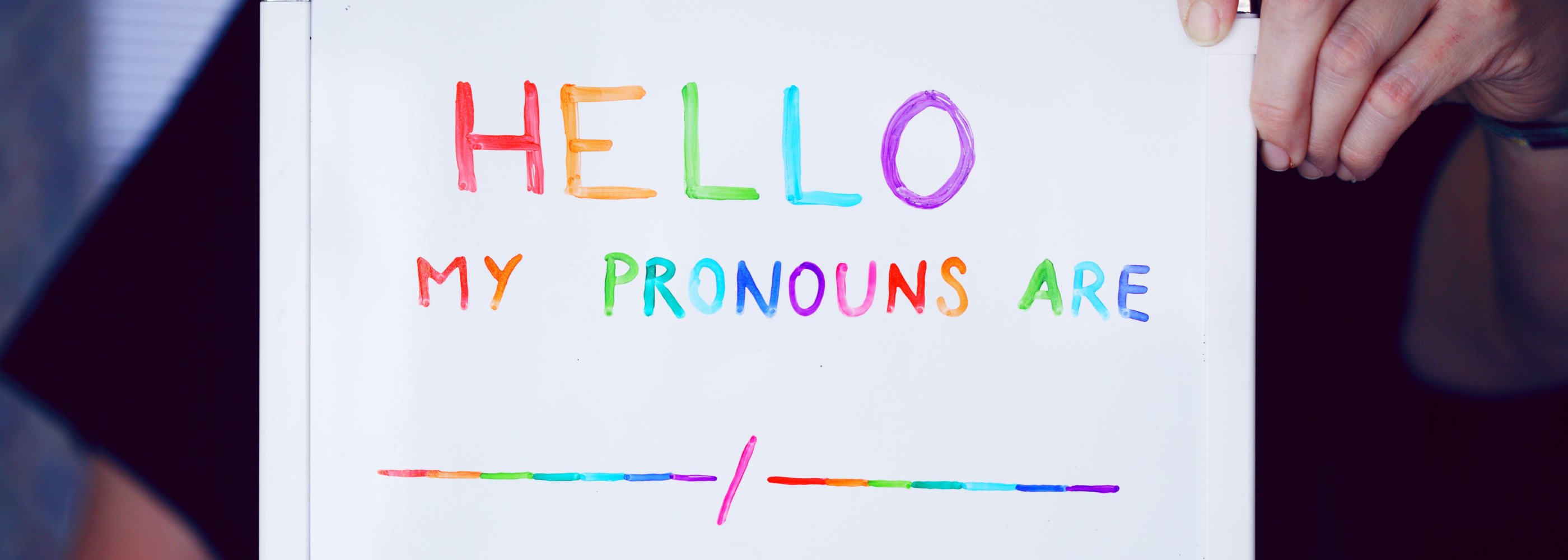 Hello. My pronouns are: