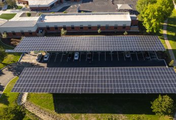 Deerfield ES Solar Canopy - Staff Parking Lot