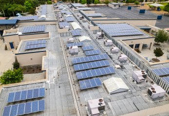 Plaza Vista School Solar Canopy