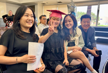 IATP Graduation, Student and Family