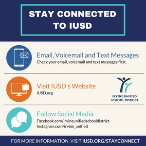 Ways to stay connected to IUSD