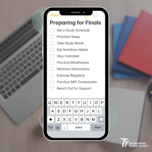 Preparing for final checklist on iphone notes