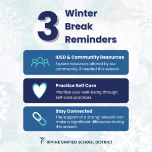 Winter break mental health reminders