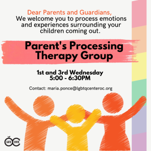 Parent's Processing Therapy Group