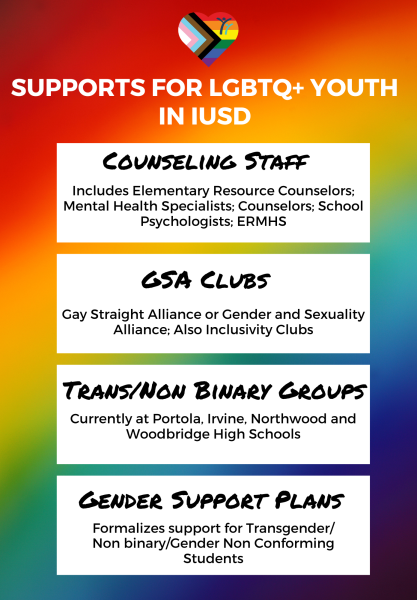 LGBTQ Supports in IUSD