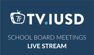 tv.iusd.org school board live stream