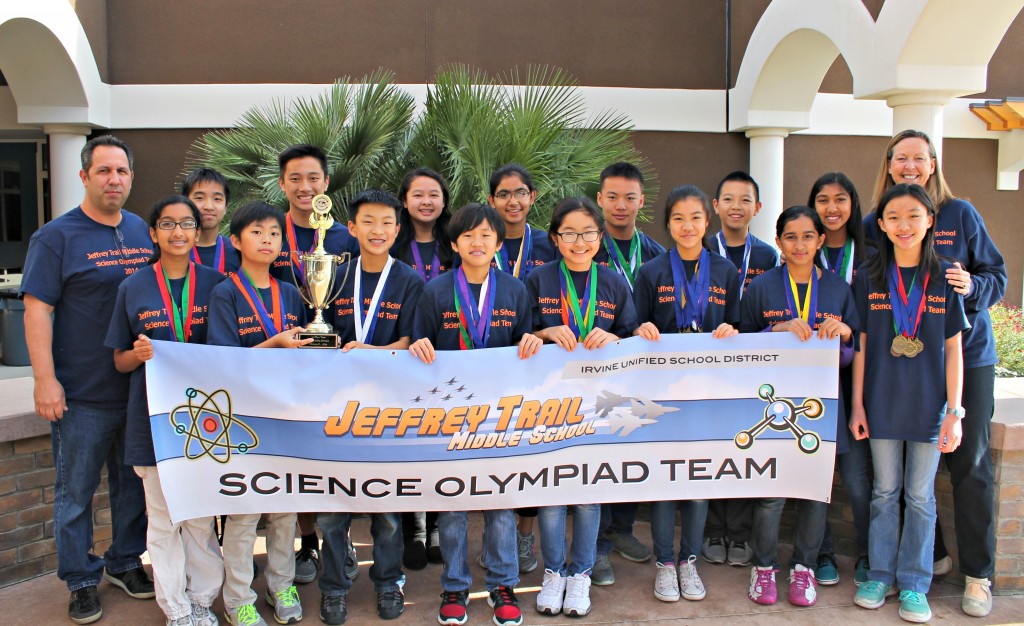 Jeffrey Trail Middle School earns honors at Southern California State